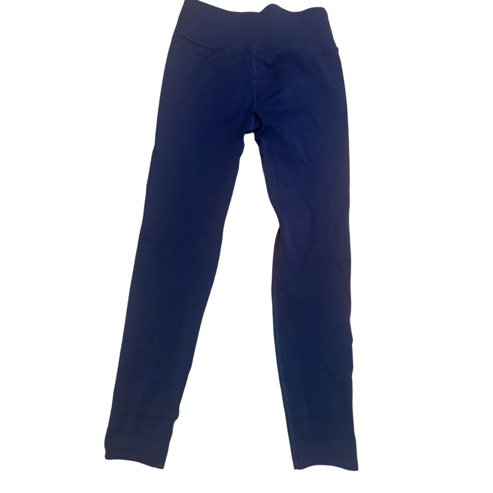 Fabletics Sculptknit Small Blue leggings 24 in compression gym workout athletics
